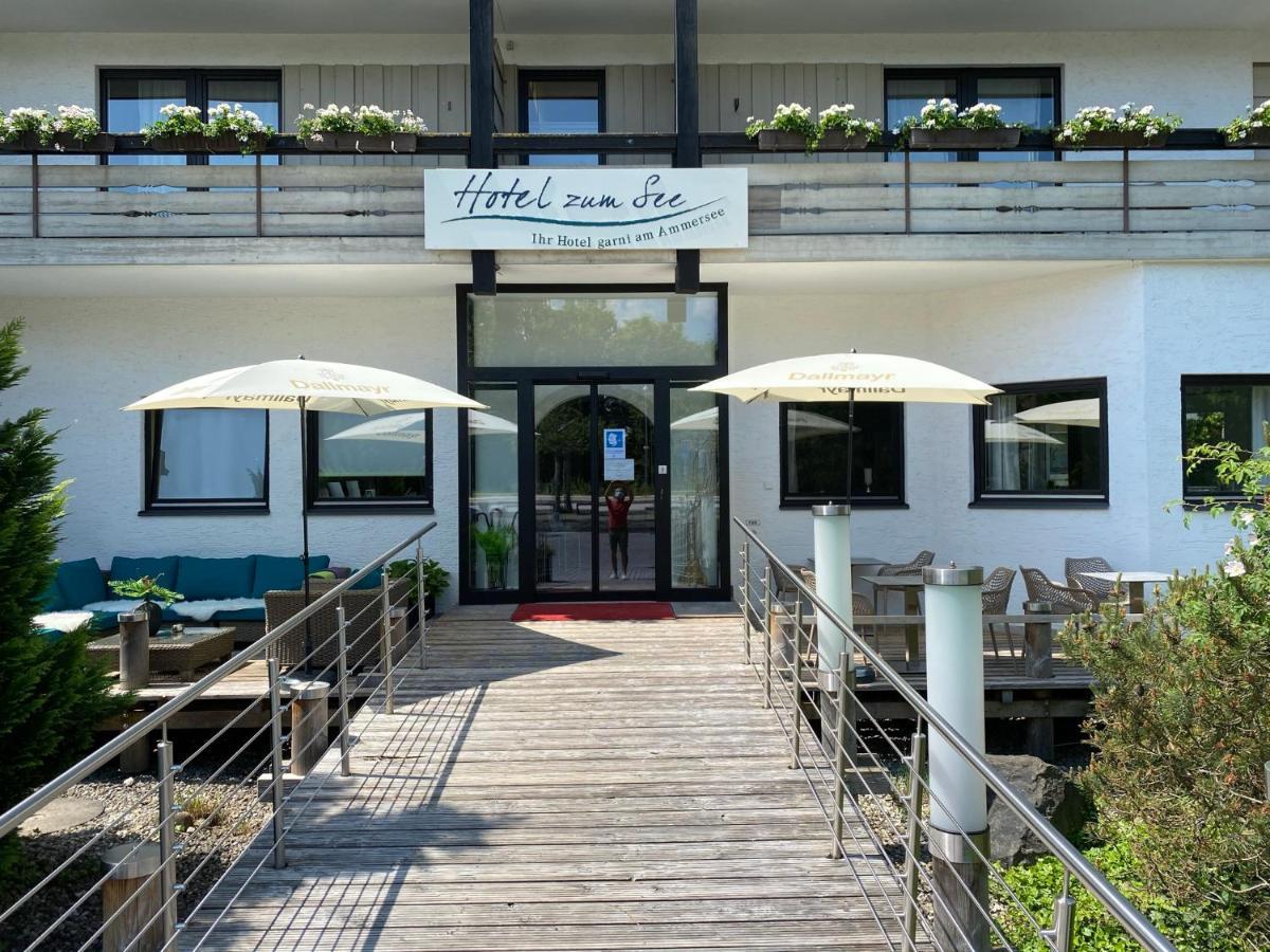 Hotel Zum See Garni Dießen am Ammersee Exterior foto
